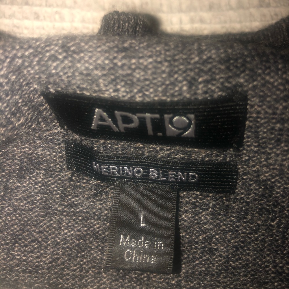 Gray men’s sweater - Picture 2 of 4